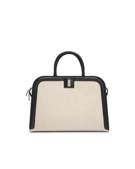 Boss Natural Ariell Tote Bag With Removable Pouch