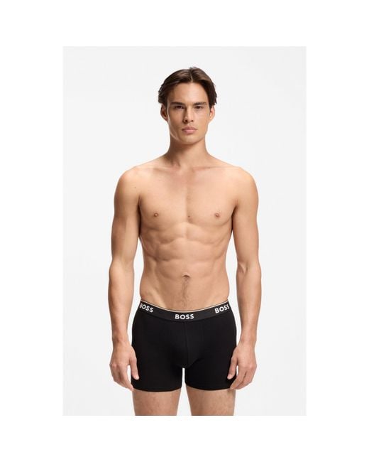 Boss Red Three-Pack Of Boxer Briefs for men