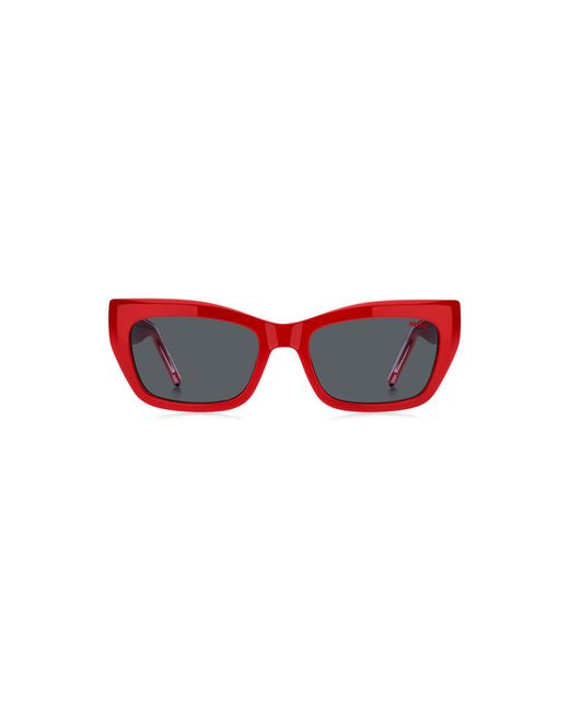 HUGO Acetate Sunglasses With Layered Temples