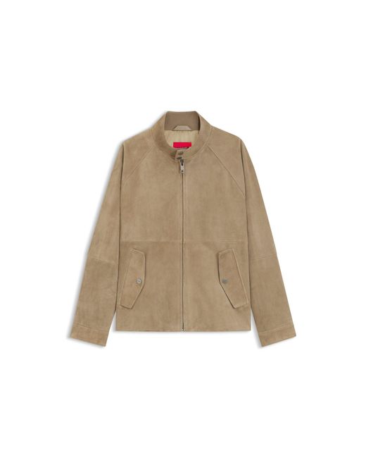 HUGO Natural Regular-Fit Jacket for men