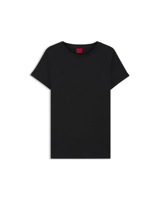 HUGO Black Slim-Fit T-Shirt