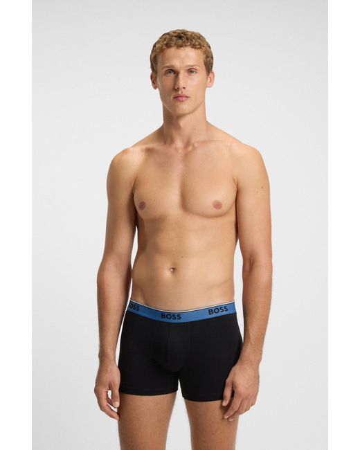 Boss Blue Black Men's Underwear Size M for men