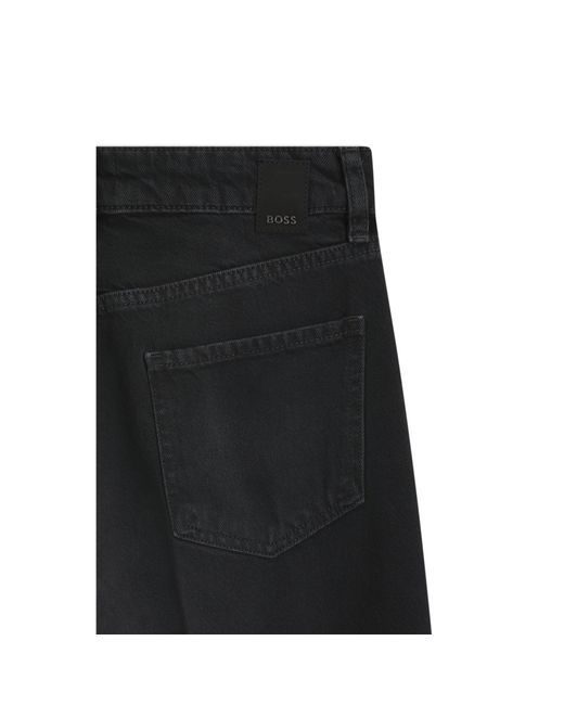 Boss Gray Boyfriend-Fit Jeans