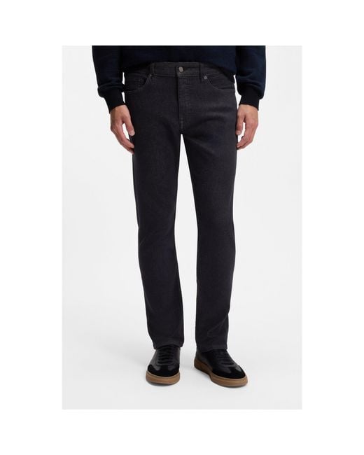 Boss Blue Delaware Slim-Fit Jeans for men