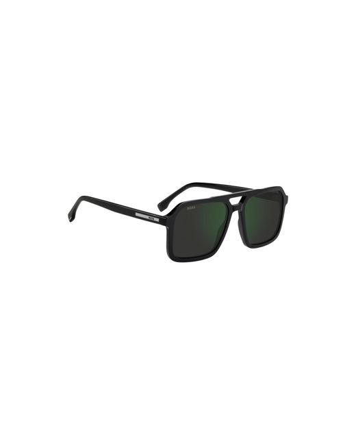 Boss Black Sunglasses With Logo Trim for men