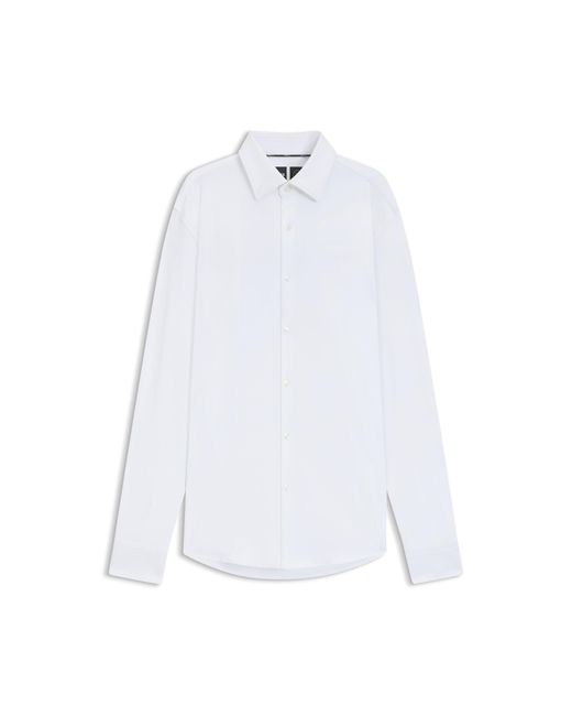 Boss White Slim-Fit Shirt for men