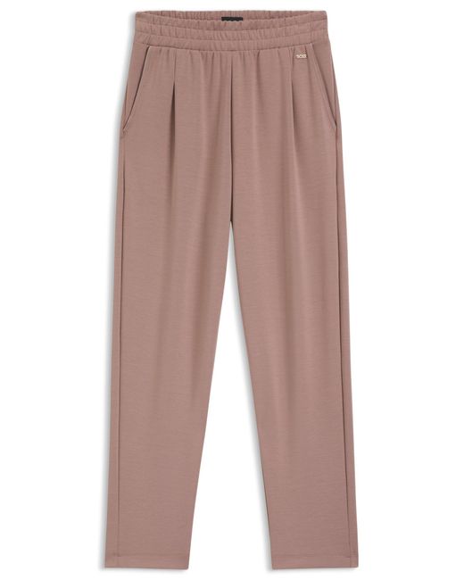 Boss Multicolor Schmal Zulaufende Jogginghose Mit Glanzpaspelierung