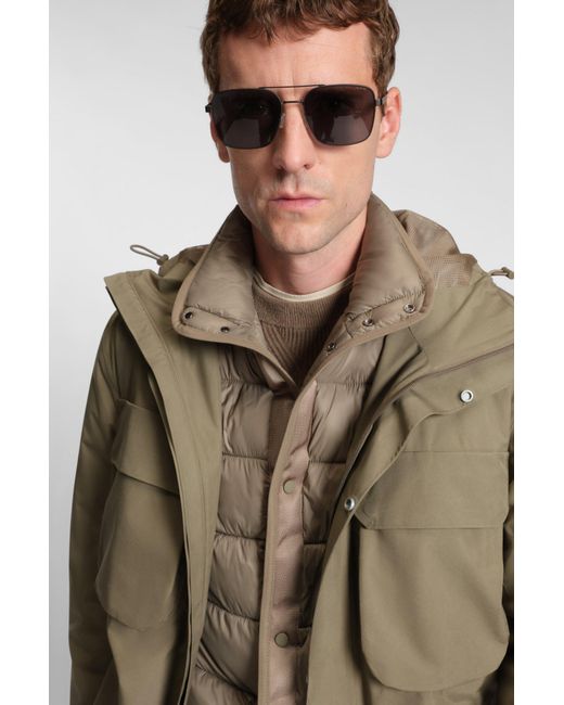 Boss Waterdichte Jas Van Gore-Tex Met Verwijderbare, Gewatteerde Binnenkant in het Green voor heren