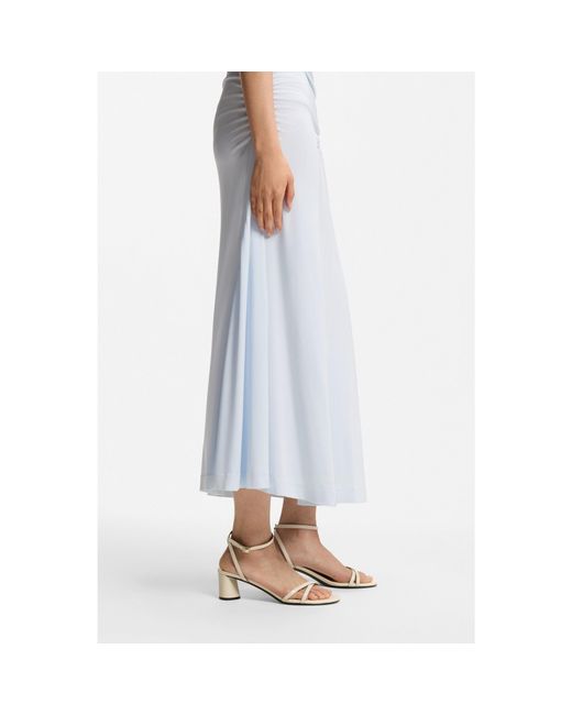 Boss White Strappy Sandals