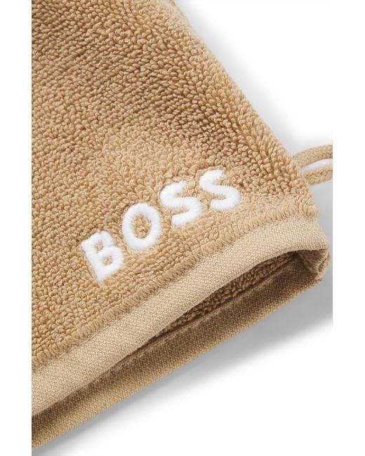 Guanto Da Bagno di Boss in Natural