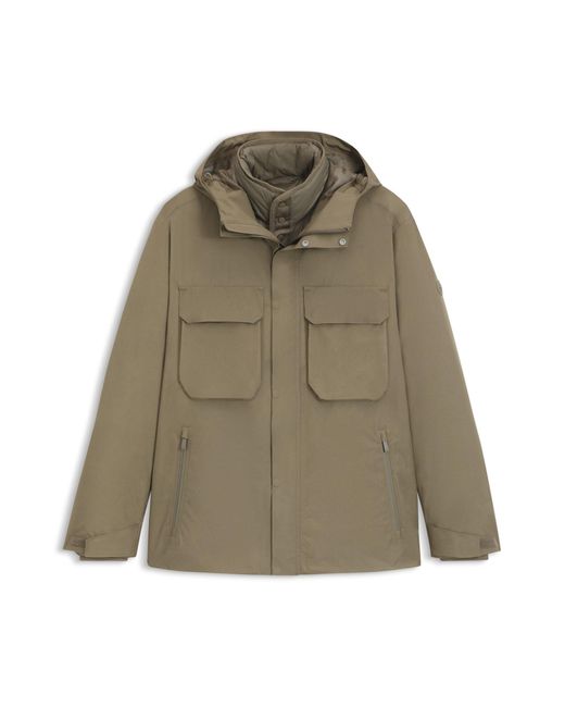 Boss Waterdichte Jas Van Gore-Tex Met Verwijderbare, Gewatteerde Binnenkant in het Green voor heren