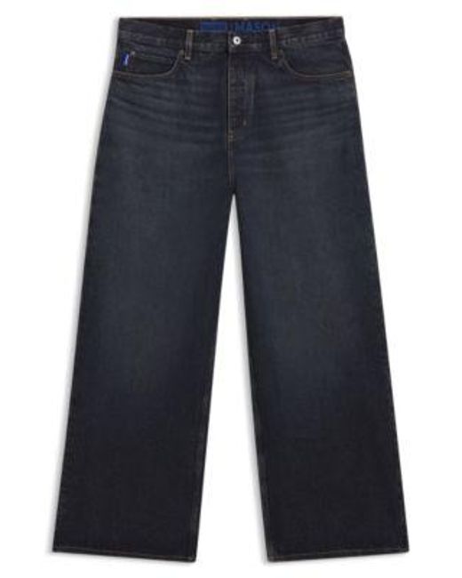 Jean Baggy En Denim Bleu Délavé Vintage HUGO pour homme en coloris Blue