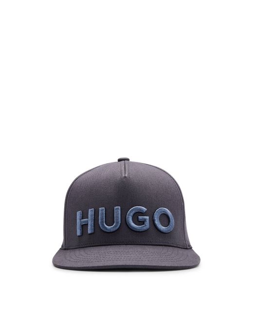 HUGO Flexfit®-Cap aus Stretch-Baumwolle mit 3D-Logo-Stickerei in Blue für Herren