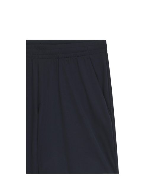 Boss Blue Active Stretch-Fabric Shorts With Mesh Pocket Bags for men
