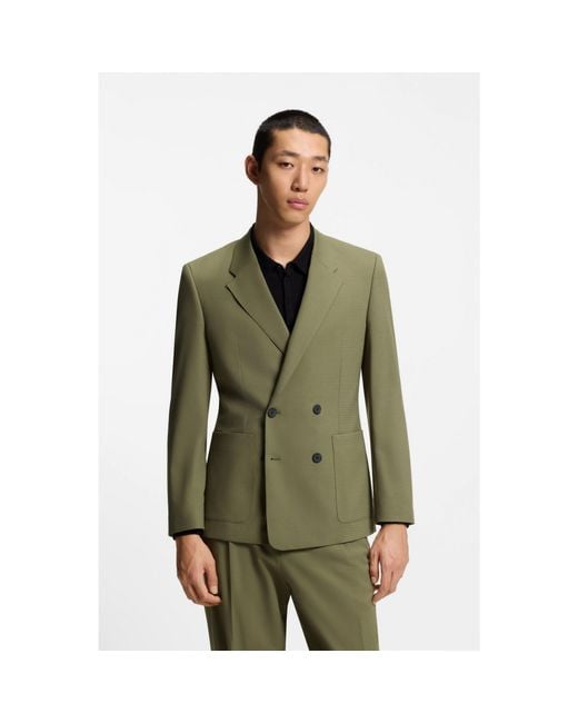 HUGO Green Slim-Fit Jacket for men