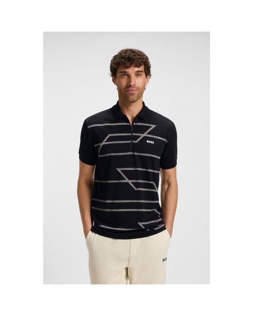Boss Black Slim-Fit Polo Shirt for men