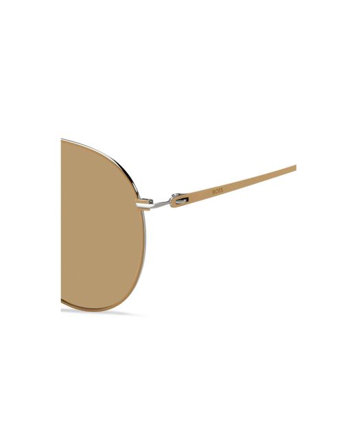 Boss Multicolor Camel Sunglasses