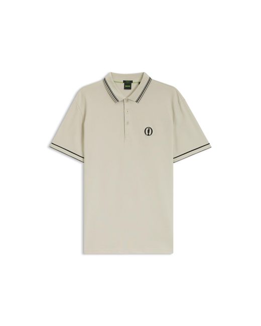 Boss Natural The Open Active Paddy Polo Shirt for men