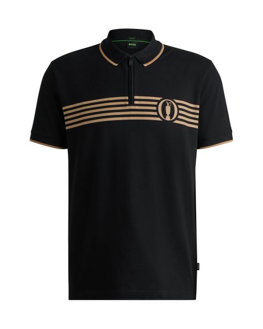 Boss Black The Open Polo Shirt With Special Artwork for men