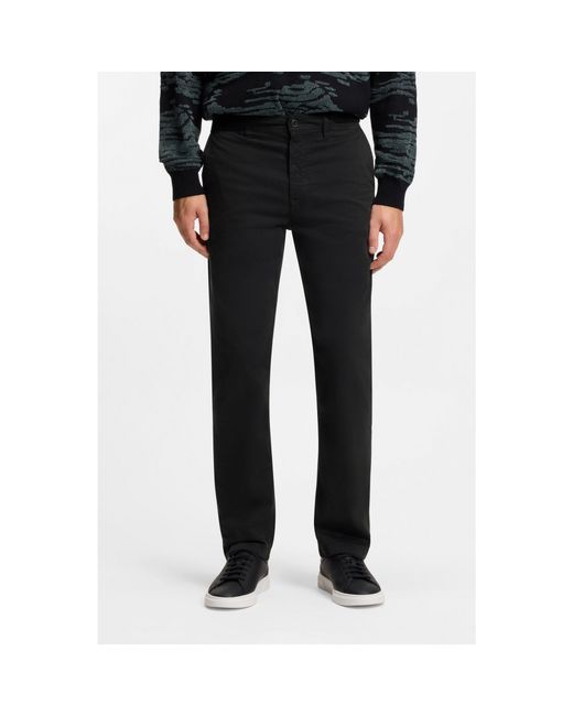 Boss Black Regular-Fit Trousers for men