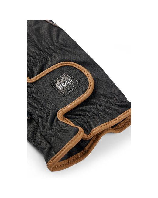 Boss Black Equestrian Riding Gloves