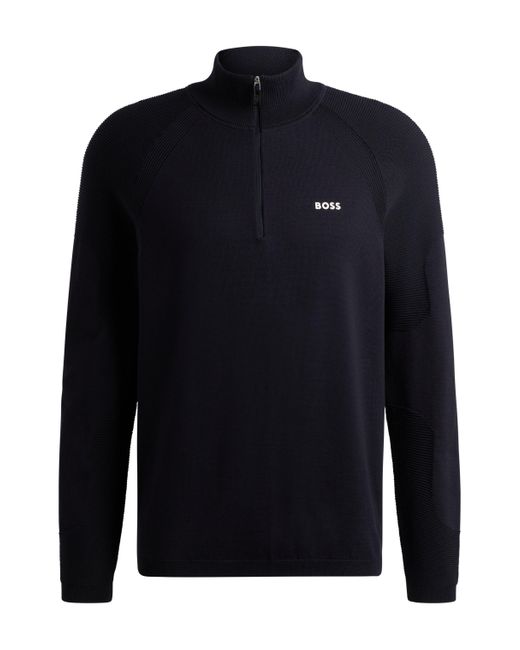 Hugo boss online trui met rits