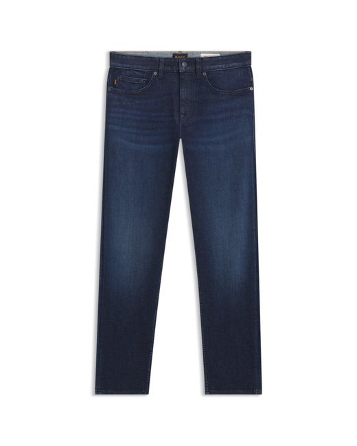 Boss Blue Delaware Slim-Fit Jeans for men