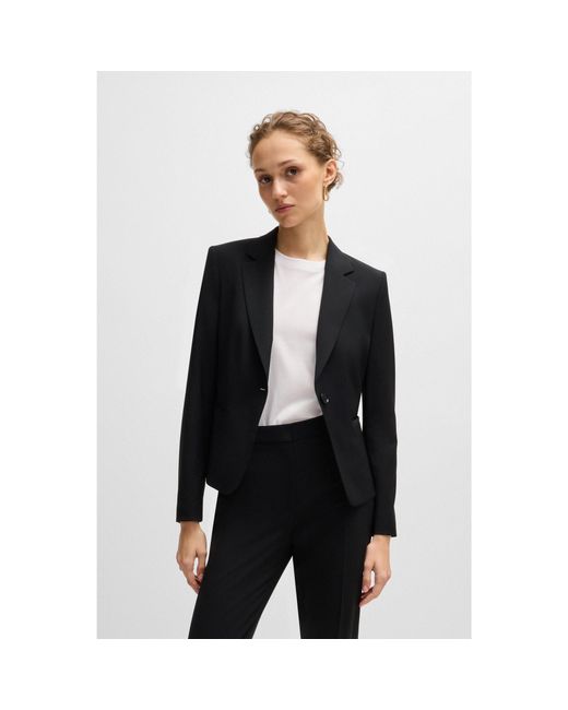 Boss Black Regular-Fit Button-Up Jacket