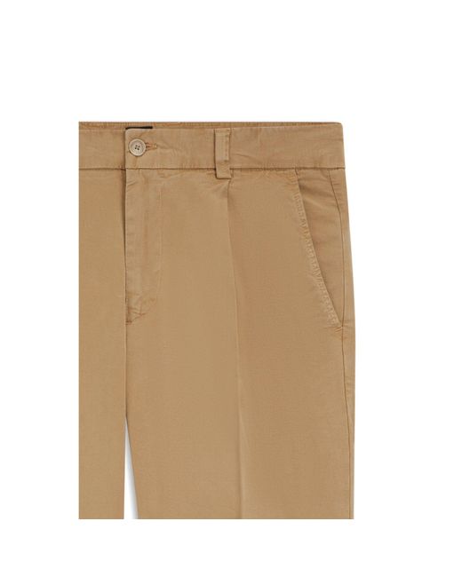 Boss Natural Tapered-Fit Trousers for men