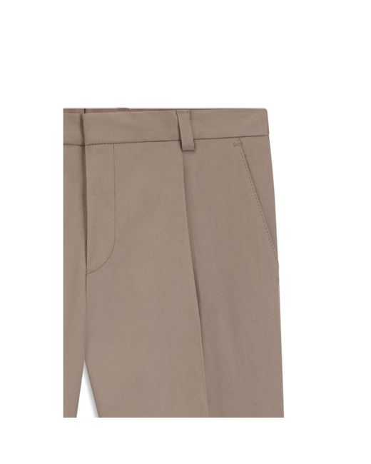 HUGO Natural Slim-Fit Trousers for men