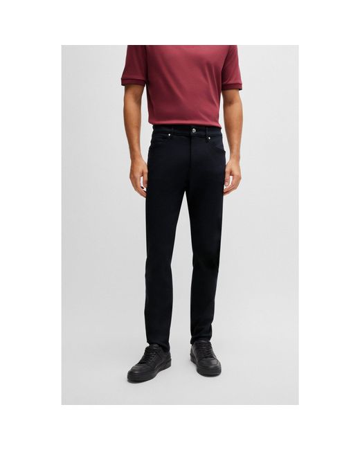Boss Blue Porsche X Tapered-Fit Jeans for men