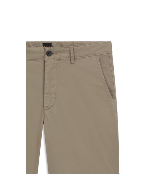 Boss Natural Slim-Fit Shorts for men