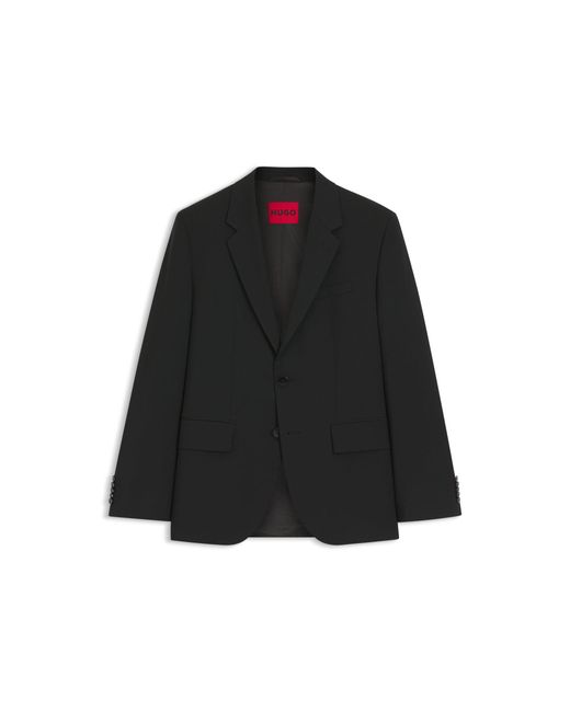 HUGO Black Modern-Fit Suit Jacket for men