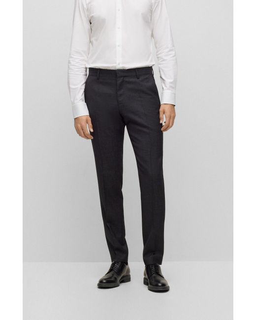 BOSS by HUGO BOSS Slimfit Suit In Virgin Wool With Signature Lining in