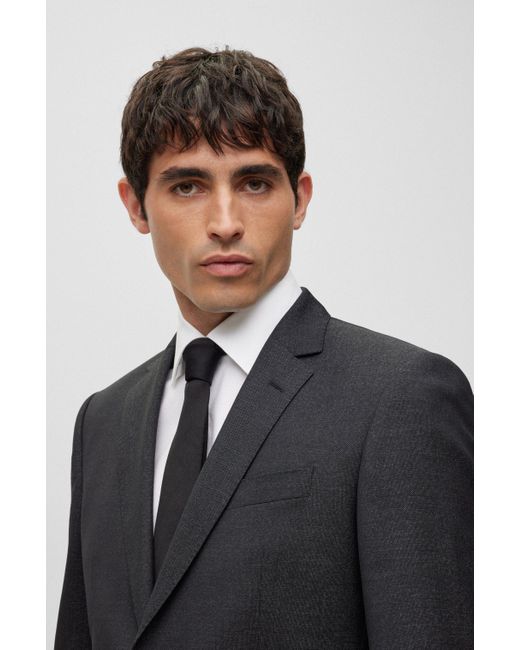 BOSS by HUGO BOSS Slimfit Suit In Virgin Wool With Signature Lining in