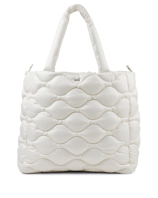 BOSS by HUGO BOSS Synthetic Quilted Shopper Bag With Logo Detail in