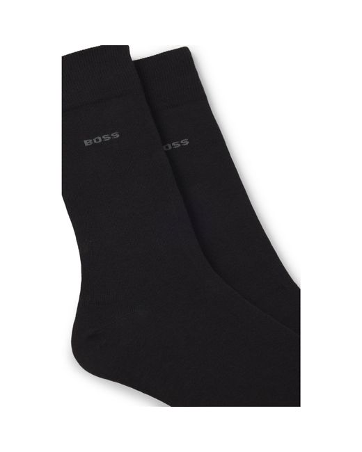 Boss Black Organic Cotton Blend Regular Socks for men