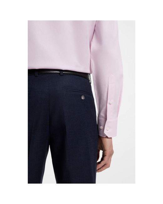 Boss Pink Regular-Fit Shirt for men