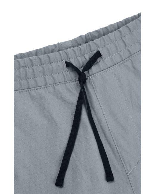 Pantalon cargo Regular Fit en coton ripstop BOSS by HUGO BOSS pour homme en  coloris Bleu