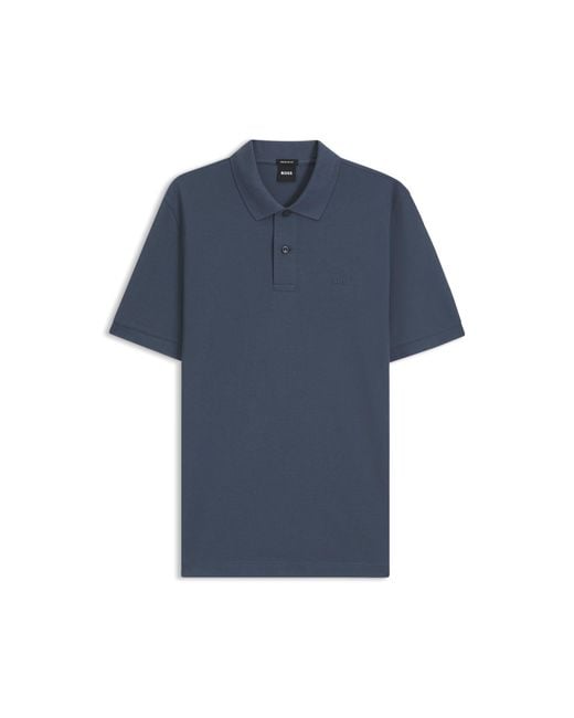 Boss Blue Pallas Polo Shirt for men