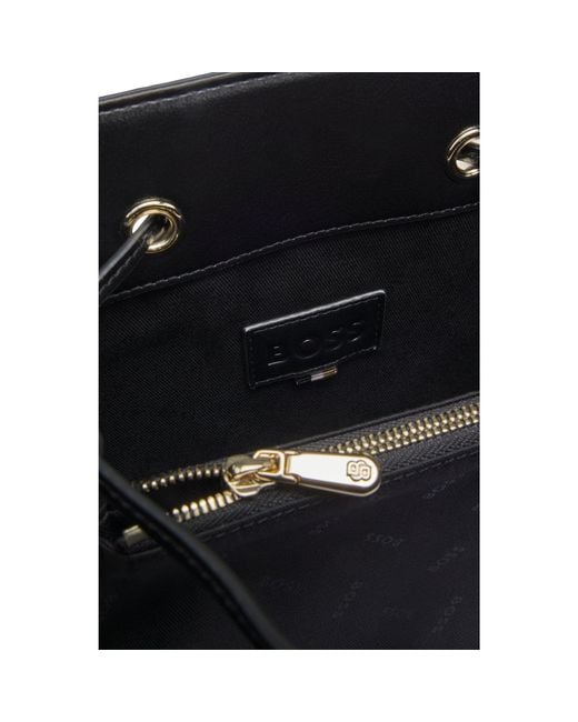 Boss Black Bucket Bag