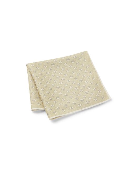 Boss Natural Printed Pocket Square for men