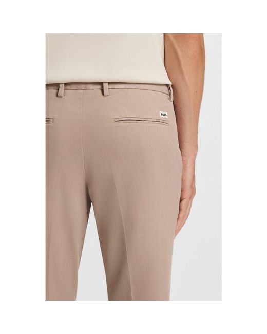 Boss Natural Slim-Fit Chinos for men