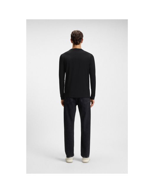 Boss Black Long-Sleeved T-Shirt for men