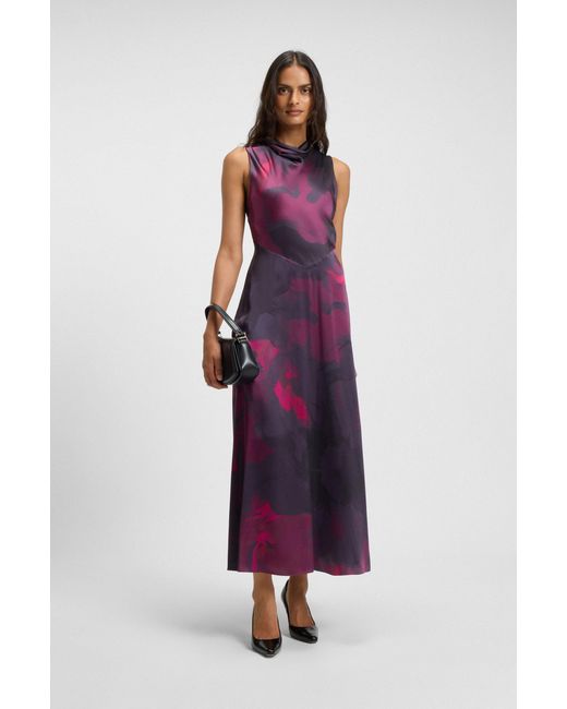 Boss Red Patterned Women's Business Dresses Size 4