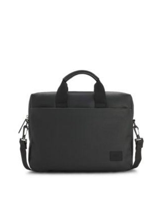 Porte-Documents Avec Patch Logoté HUGO pour homme en coloris Black