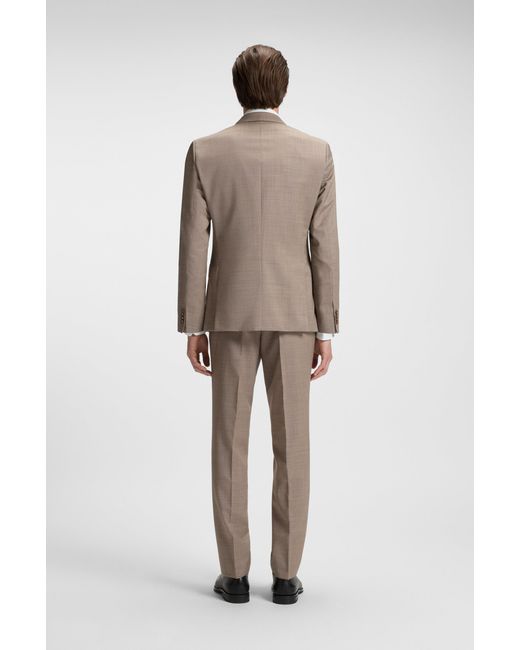 Boss White Light Beige Men's Business Suits Size 36r for men