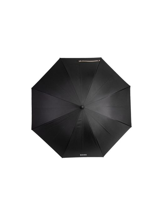 Boss Black City Umbrella With Two-Tone Canopy for men