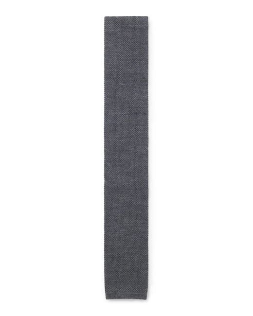 Boss Beckham X Strickkrawatte Aus Wolle in Gray für Herren