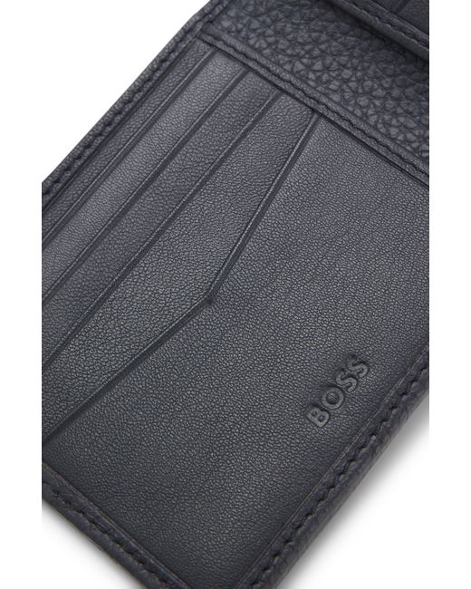 Boss Brown Dark Blue Men's Wallets for men